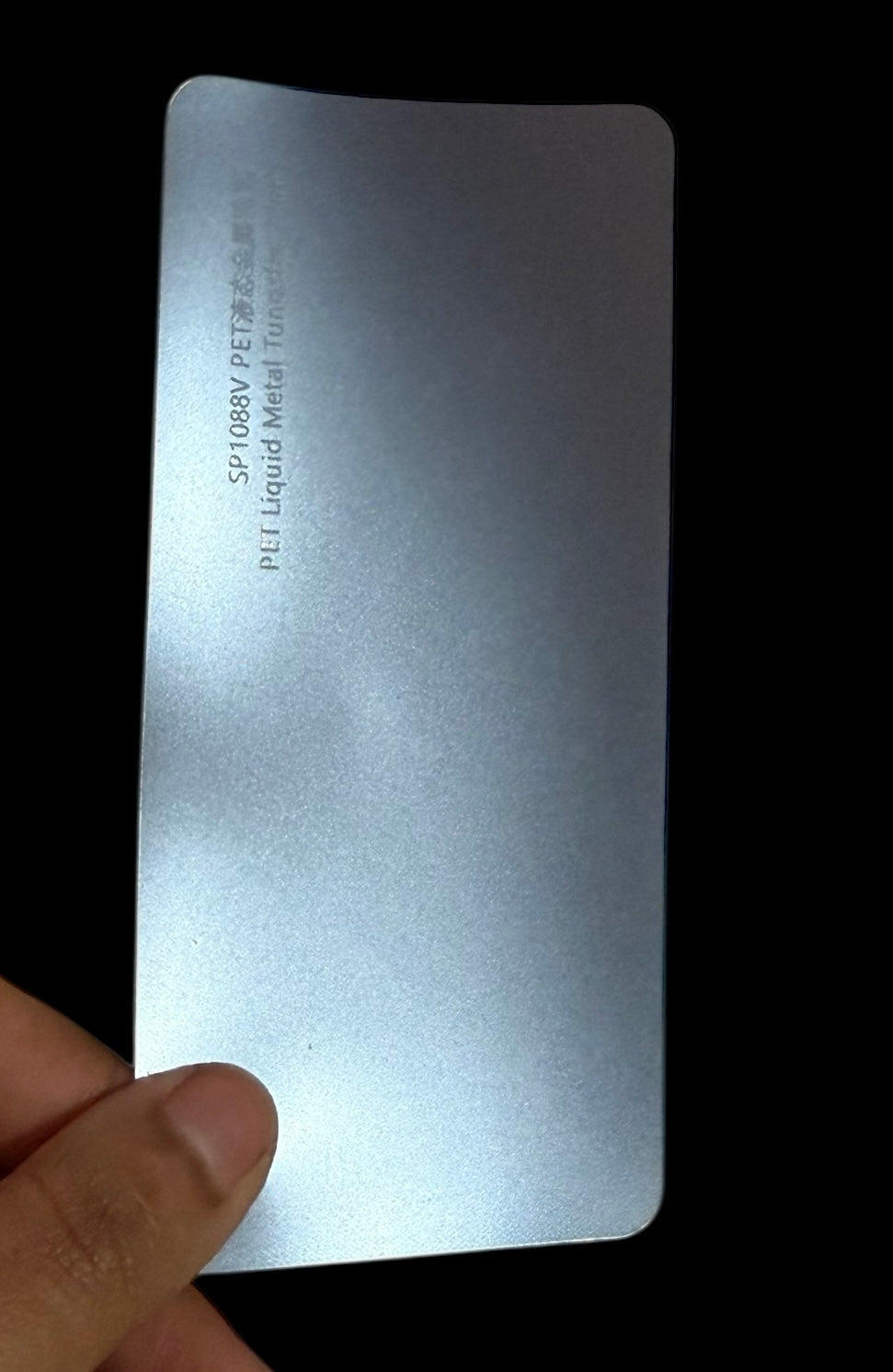 Liquid Metal Tungsten Blue