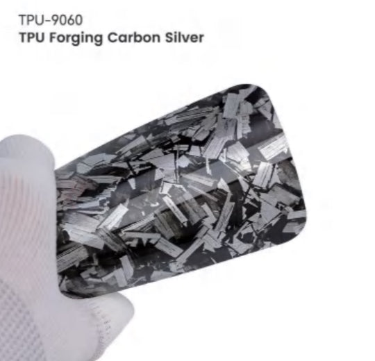 Forged Carbon Silver PPF