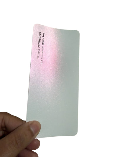 Matte Chameleon White Red