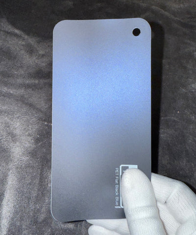 Flat Black Blue