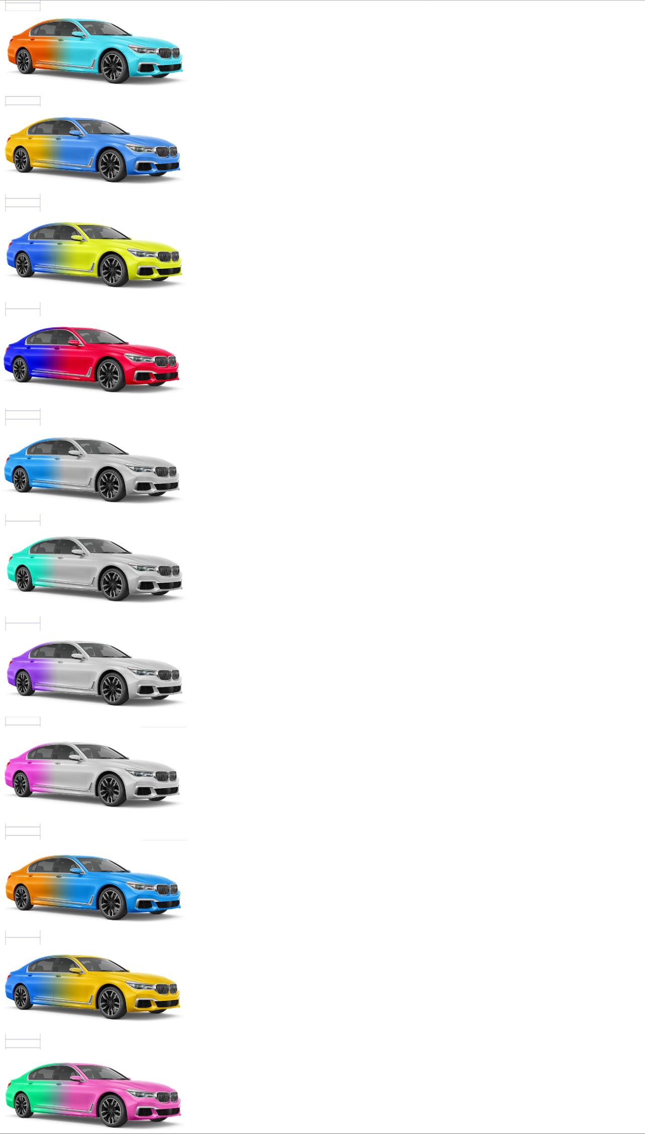 Faded wraps