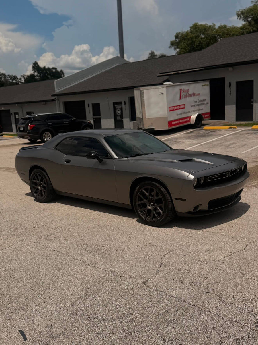 Matte Metallic Selenite Grey