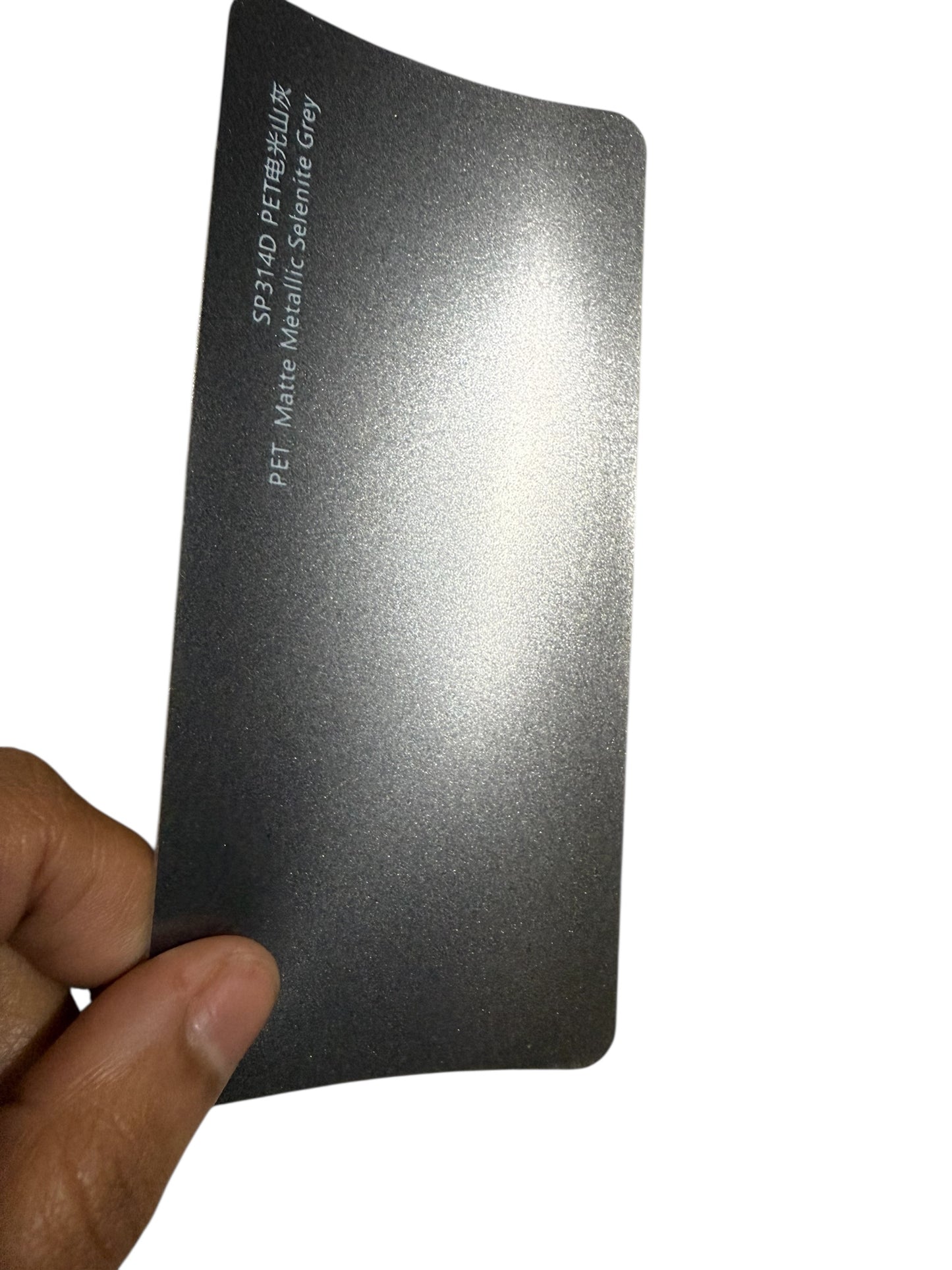 Matte Metallic Selenite Grey