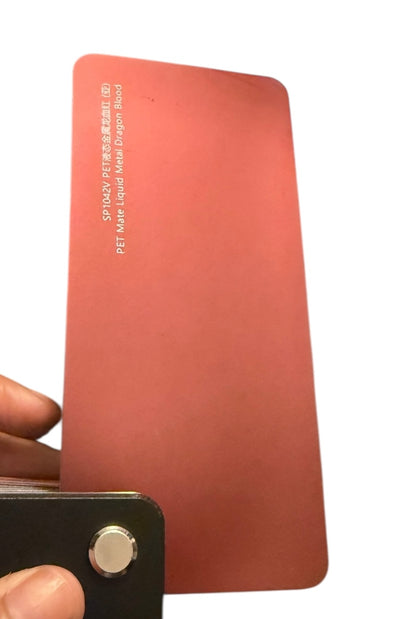 Matte Liquid Metal Dragon Red