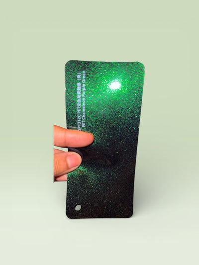 Chameleon purple green