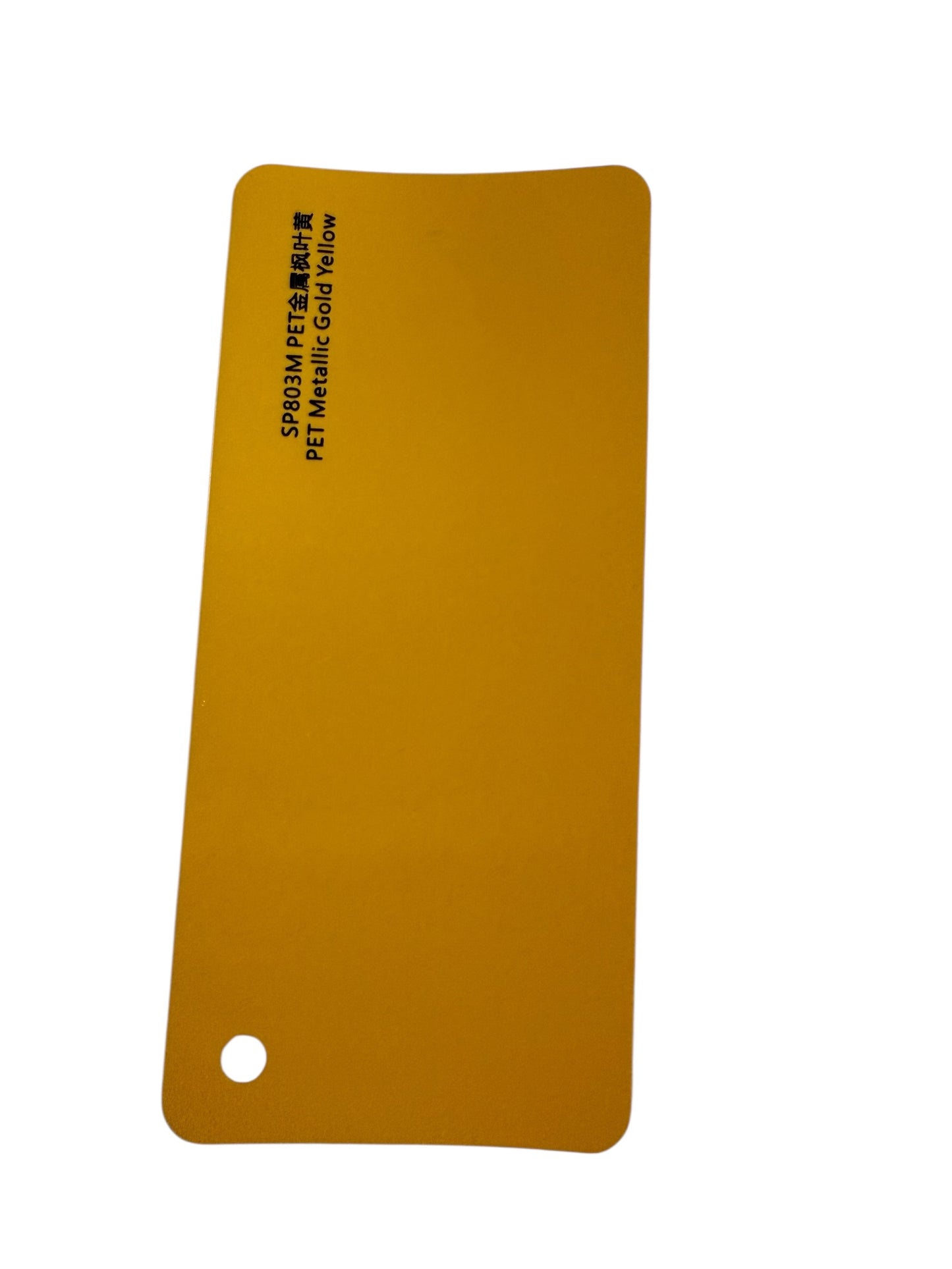 Metallic gold yellow