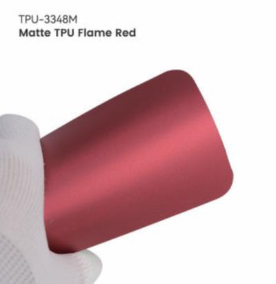 Matte Flame Red PPF
