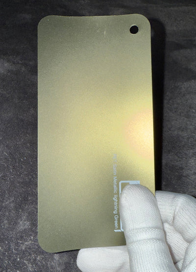Satin Metallic Lightning Green