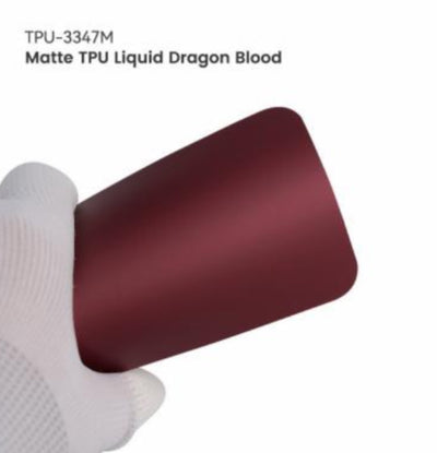 Matte Liquid Dragon Red PPF