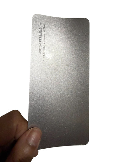 Metallic Gunmetal gray