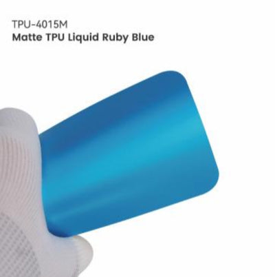 Matte Liquid Ruby Blue PPF