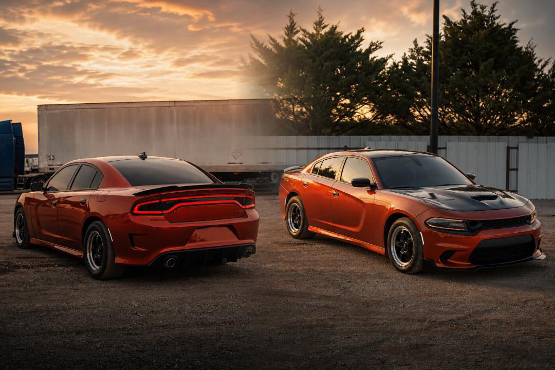 Liquid metal volcano orange