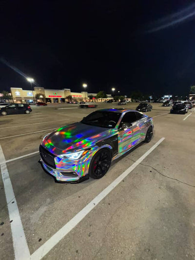 Laser chrome silver
