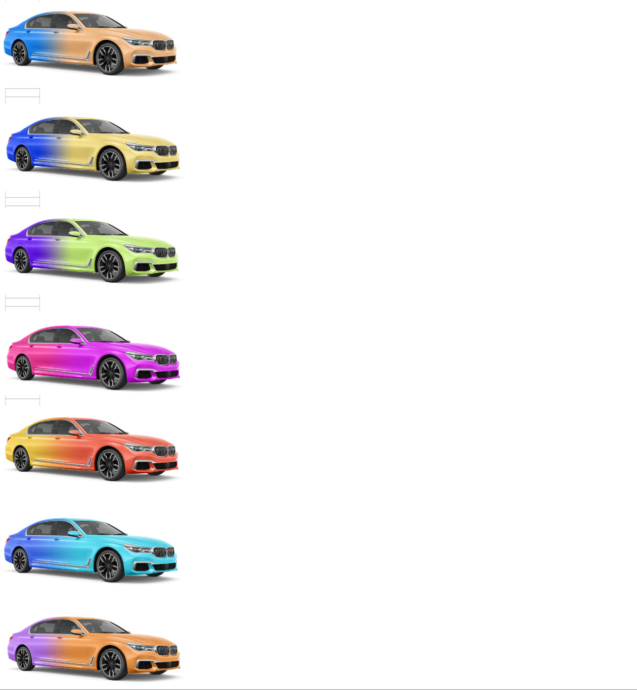 Faded wraps