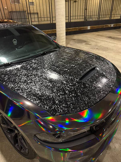 Forged Carbon Fiber black