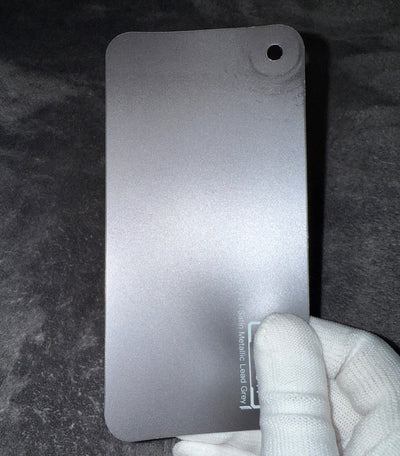 Satin Metallic Lead Gray