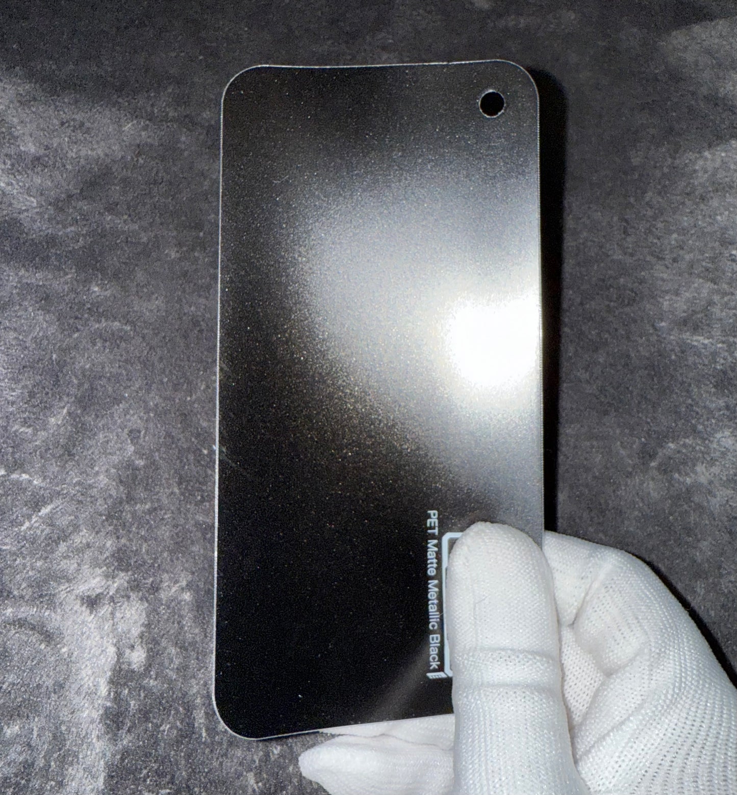 Matte Metallic Black