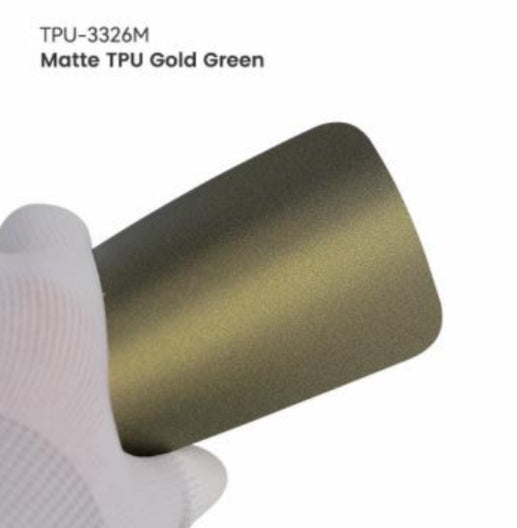 Matte Gold Green PPF