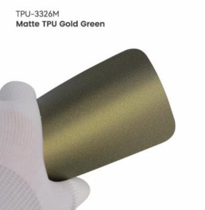 Matte Gold Green PPF
