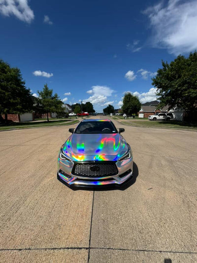 Laser chrome silver