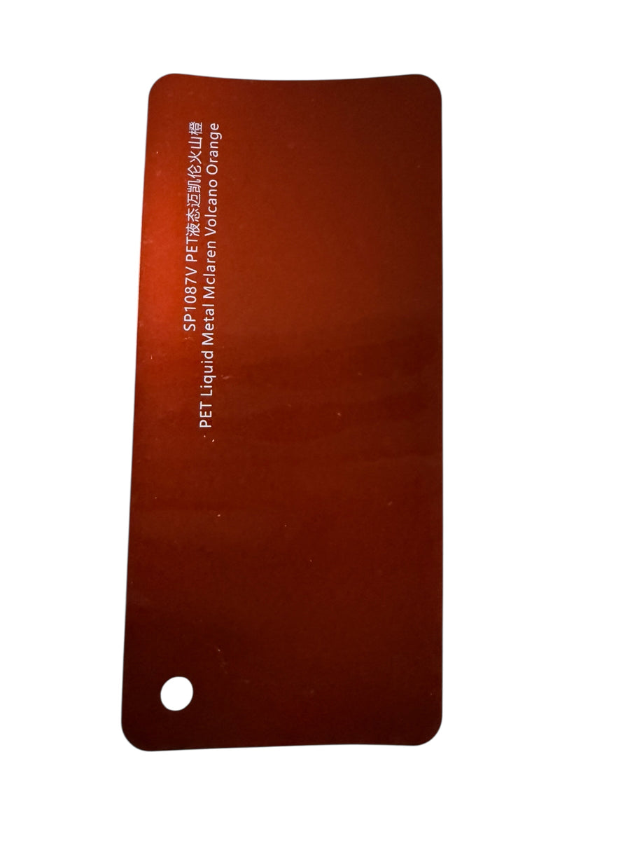 Liquid metal volcano orange