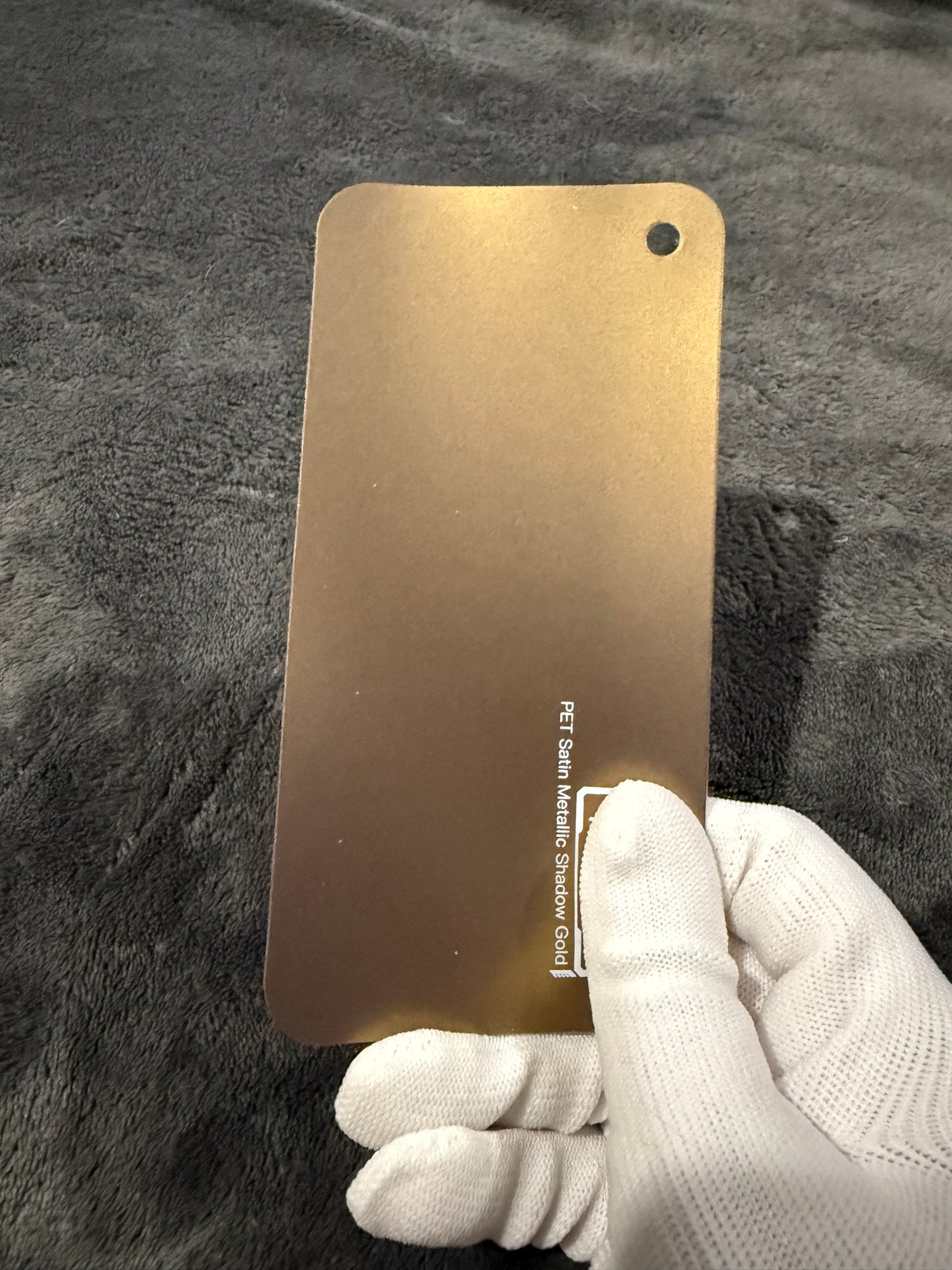 Satin Metallic Shadow Gold