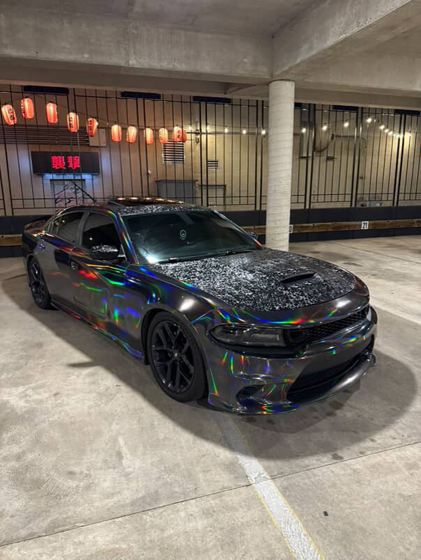 Laser chrome gray