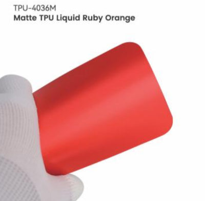 Matte Liquid Ruby Orange PPF
