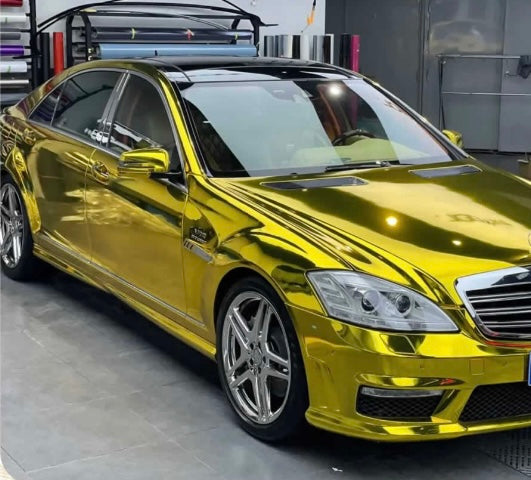 Mirror Chrome gold