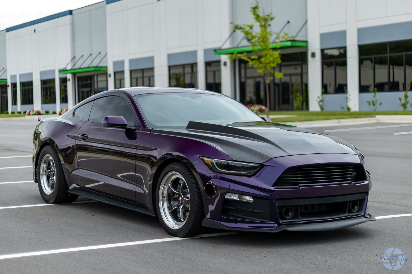Metallic midnight purple